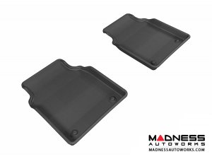 Audi A8L Floor Mats (Set of 2) - Rear - Black by 3D MAXpider (2011-2015) Audi A8L Floor Mats (Set of 2) - Rear - Black by 3D MAXpider (2011-2015)